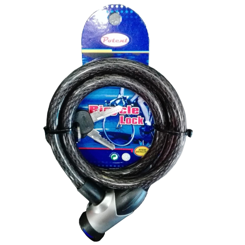 Lucchetto a spirale a 2 chiavi D12x1000mm Metalplus